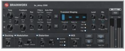 Plugin Alliance Brainworx bx_delay 2500